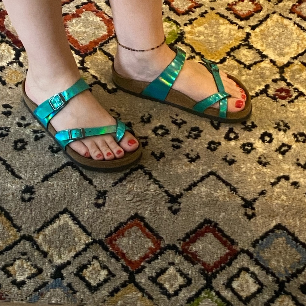 Teal Birkenstock